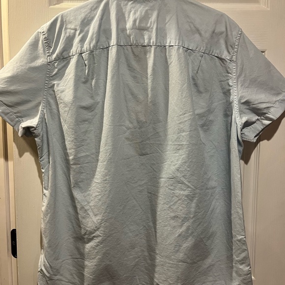 American Eagle Light Blue Button Down Shirt - Picture 3 of 4
